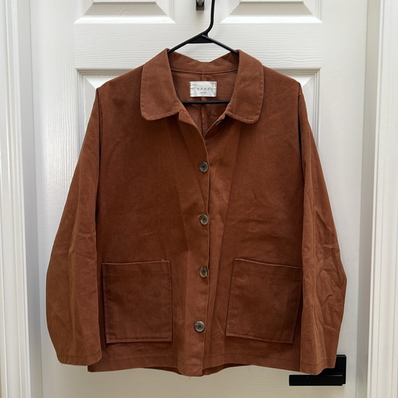 NADA Korean jacket | Oversized boxy shirt jacket - Picture 1 of 9